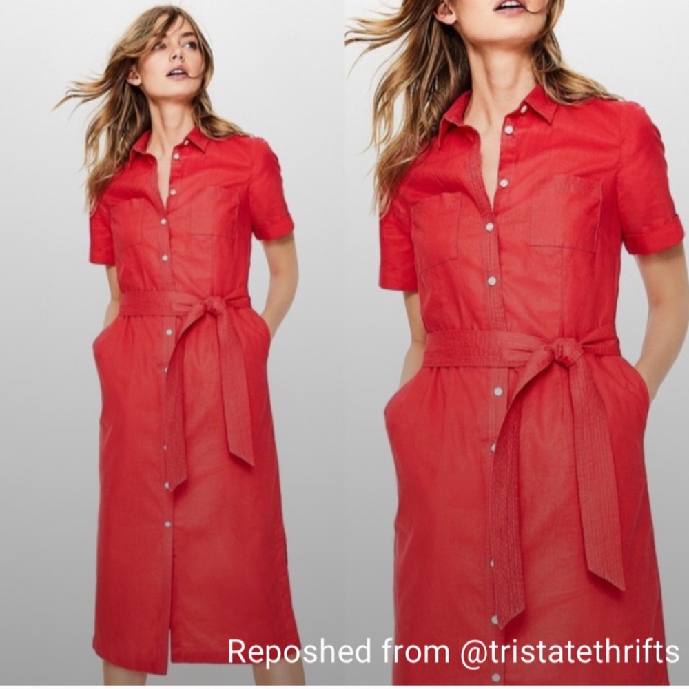 Boden linen dress 10L